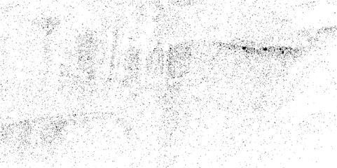 Abstract vector noise. Small particles of debris and dust. Grunge texture overlay with fine grains isolated on white background.