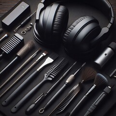 Headphone Cleaning Brush Set A set of specialized brushes design