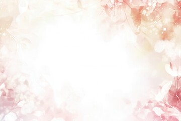 Fototapeta premium Soft Blush Tones with Subtle Floral Designs