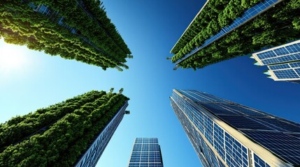 Innovative sustainable skyscrapers urban environment architectural vision future technology eco-friendly design insights