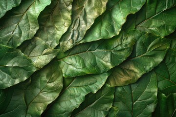 Fototapeta premium Rough natural leaf texture 32k UHD insane detail