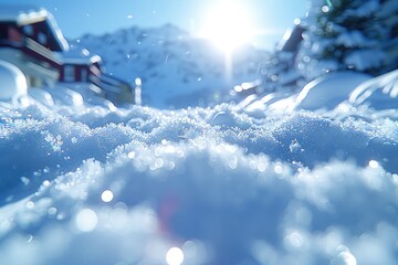 Fototapeta premium Simple uniform white texture background 32k UHD