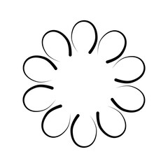 Blossom Flower Ornamental Decoration Icon