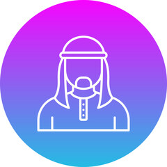 Arab Man Icon