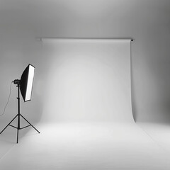 studio with spotlight