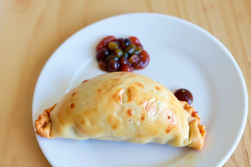 a Homemade Meat Empanada Appetizer
