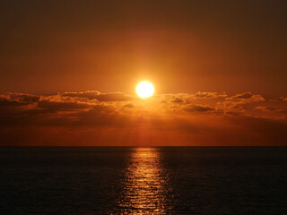 Corse - Bonifacio - Coucher de soleil