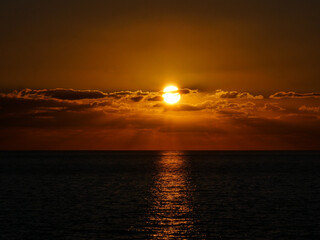 Corse - Bonifacio - Coucher de soleil