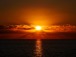 Corse - Bonifacio - Coucher de soleil