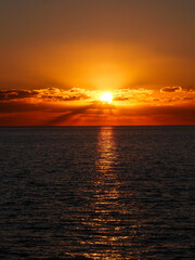 Corse - Bonifacio - Coucher de soleil