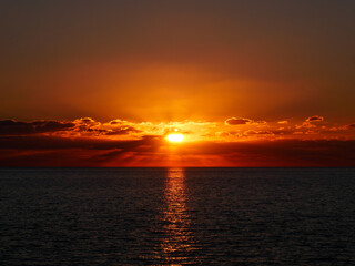 Corse - Bonifacio - Coucher de soleil