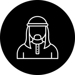 Arab Man Icon