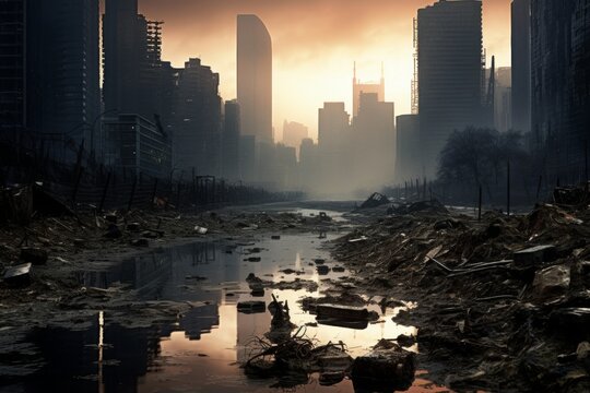 Examining urban and natural waste  the impact of trash on cityscapes and ecosystems