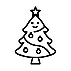christmas tree illustration