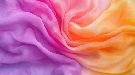 Fototapeta premium Playful Scene of Colorful Indian Bandhani Fabric with Intricate Design