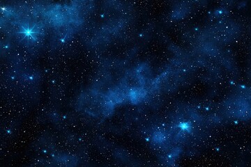 Stunning cosmic starry night sky