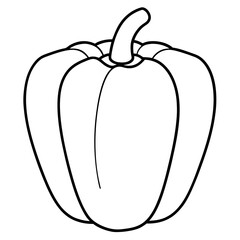 A simple Bell Pepper vector