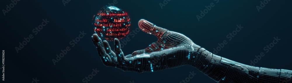 Poster dynamic ai quantum computing innovations in futuristic technology digital realm abstract viewpoint