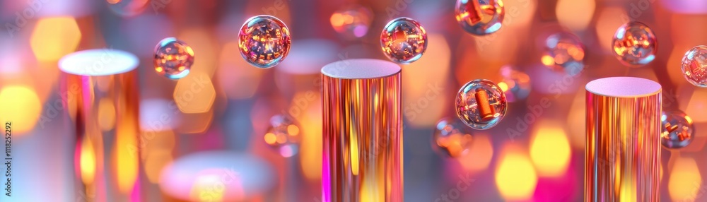 Aufkleber quantum computing breakthroughs in ai research lab futuristic environment stunning visualizations