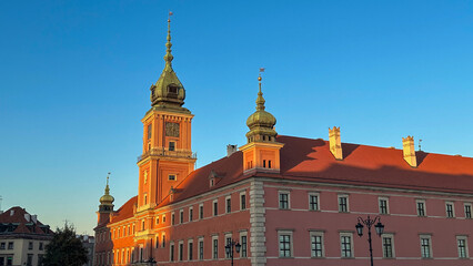 Various photos taken in the autumn season from the capital of Poland, Warsaw