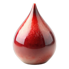 Obraz premium drop of blood isolated