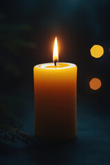 Candlelight Hope in the Christmas Night