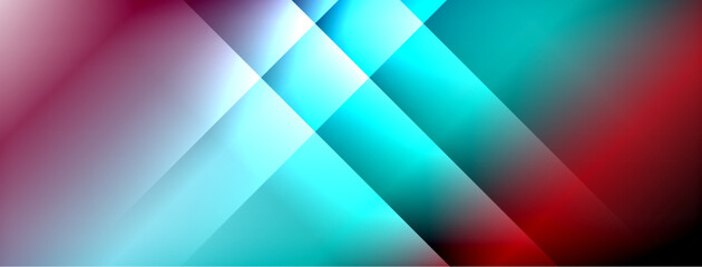 Obraz premium Colorful gradient with lines made of shadow and light. Creative background