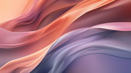 Abstract background with smooth, flowing curves and a gradient color scheme, perfect for stylish mockups