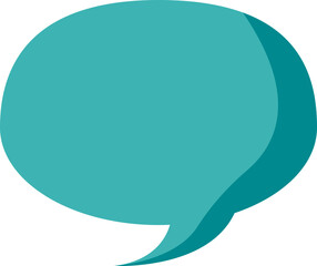 Colorful Speech Bubble