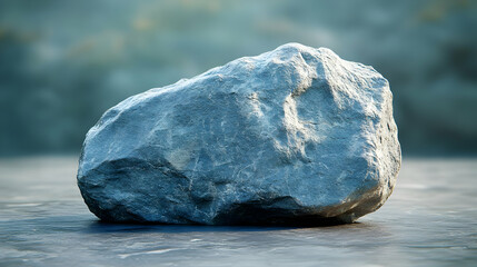 Grey Rock 3D Illustration