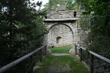Burgruine Arbesbach, Österreich, 05.10.2023