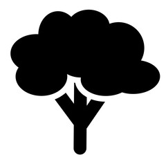 tree icon for graphuc design
