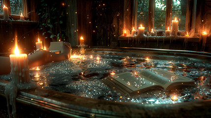 Serenity in Solitude: A Moment of Blissful Relaxation