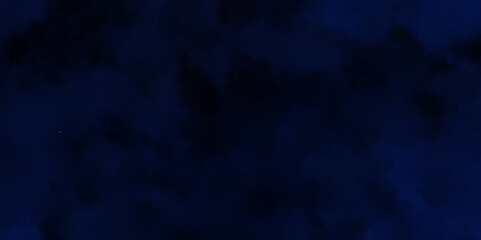 Abstract dark blue watercolor cloudiness, mist, or smog background. Dark navy blue sky with black background and blurred pattern. Vivid textured aquarelle painted art design background.	
