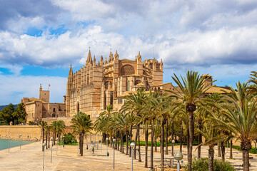 Cathédrale de Palma de Majorque, le plus grand édifice religieux de l'île de Majorque