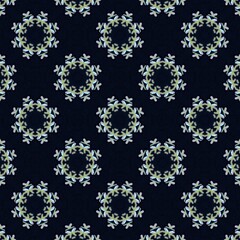 Christmas Festive Winter Holiday Seamless Pattern | Joyful Snowflakes, Gifts, and Ornaments | Perfect for Wrapping Paper, Textiles, and Digital Design