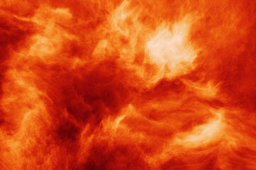The red sky background looked like smoke and fire. bomb Violent. for wallpaper, backdrop and design.