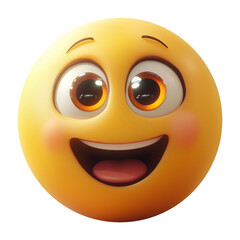 Fototapeta premium Emoji Happy