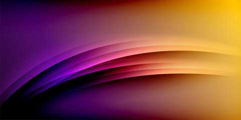 Expressive poster with shadow lines. Features technology, minimalist, and business themes, bright vibrant color schemes