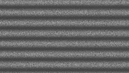 Old static tv effect.Horizontal black and white noise