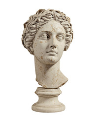 Ancient Greek Bust Series PNG - Transparent Stock Images of Classical Sculptures, Greek Art, and Mythological Figures for Designers and Creators