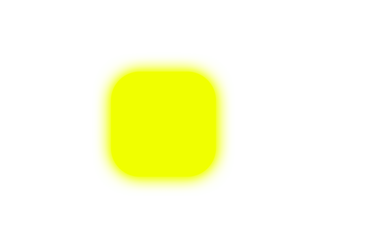 Glowing Square Button