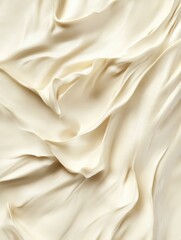 Obraz premium Cream texture background. Smooth and elegant skincare-inspired design. Luxurious and soft cosmetic surface.