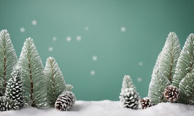 크리스마스배경 민트색배경