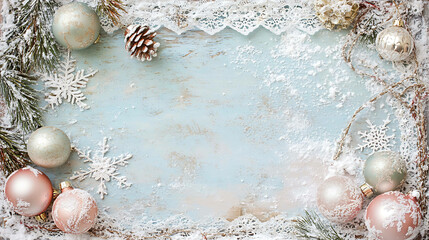 Obraz premium christmas background with christmas tree