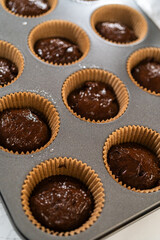 Baking Chocolate Cupcakes with Decadent Chocolate Frosting