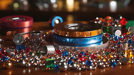 Magnetic Marvels: An Experimental Setup Demonstrating the Unique Strength of Neodymium Magnets