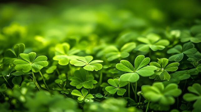 High-resolution St. Patrick's day background with festive green themes, perfect for desktop and wallpaper