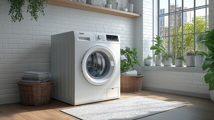 Efficient and Modern Washing Machine for Everyday Laundry Needs
