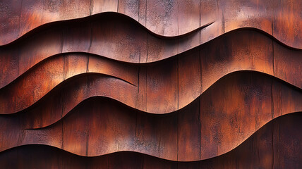 Natural brown wood grain texture with intricate patterns for artistic use